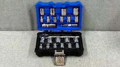 NEW Kobalt 24 Pc. 3/8” Sae/Metric Socket Set #0573336 Free Shipping • $29.99