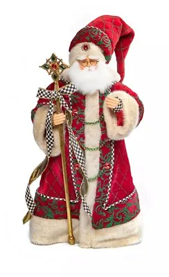 Mackenzie Childs Christmas Magic Santa With Staff • $230