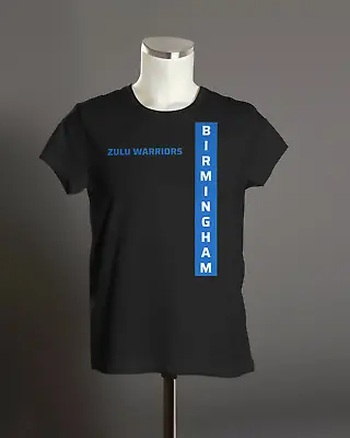 BIRMINGHAM Zulu Warriors T-Shirt | Hooligan Firm | Unisex Organic | Stripe • £19.95