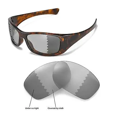 New Walleva Polarized Transition/Photochromic Lenses For Oakley Hijinx • £20.56