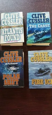 Clive Cussler Books. Hardcover And Paperback • $3.99