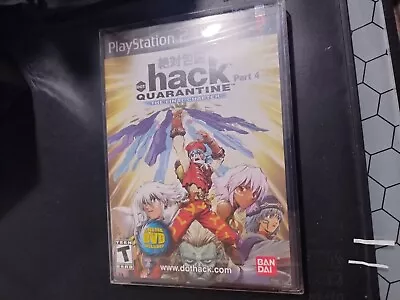 .hack Quarantine Part 4 (PlayStation 2 2004) BRAND NEW/SEALED WITH PROTECTOR  • $480