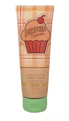 Bath & Body Works PUMPKIN CUPCAKE Ultimate Body Cream With Hyaluronic Acid 8 Oz • $14.90