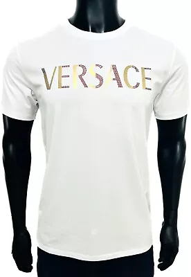 Men White T-Shirt Vèrsace • $89