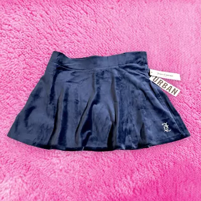 Juicy Couture Blue Velvet Skater Skirt • $35.99