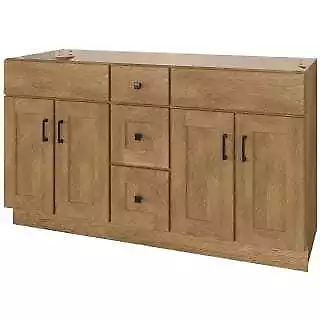 Sunny Wood DY6021D-A - Vanity Cabinet Only Bathroom Storage • $1009.80