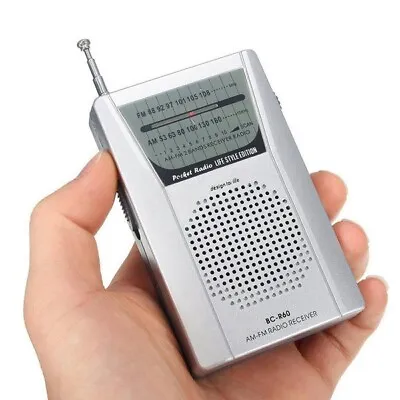£9.99 • Buy  AM FM Portable Radio Mini Pocket Travel Sport Built-in Speaker