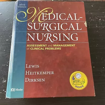 Medical-Surgical Nursing: Assessment And Management Of Clinical Problems - Sin.. • $13.99