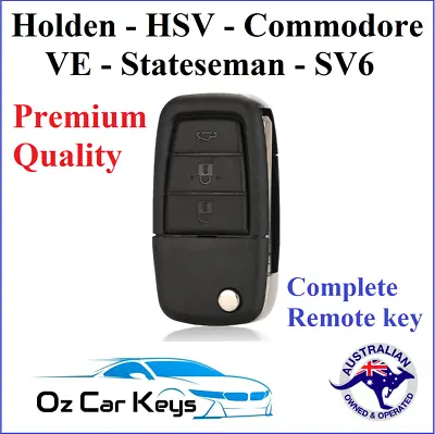 3b Holden Ve Commodore Hsv Statesman Calais Omega Ssv Sv6 Remote Key Fob • $43.90