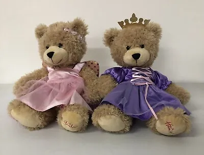 2x HAMLEYS Teddy Bear Fairy And Princess Bears 12” • £1.99