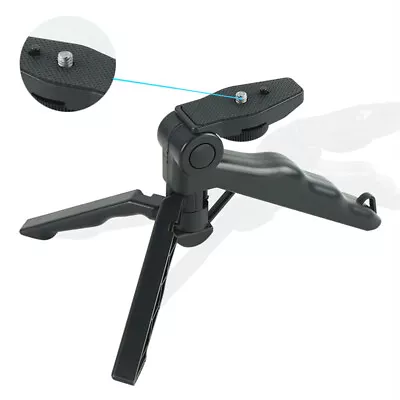 Universal Mini Hand Grip Tabletop Travel Tripod Stabilizer Stand Holder • £4.99