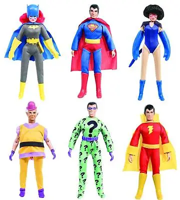 Complete WGSH Figures Series 1 Retro Mego Set Of 6 MOC! BATGIRL! CATWOMAN!+ • $150