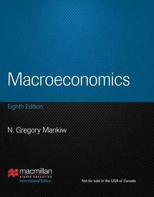 Macroeconomics By Mankiw N. Gregory Book The Cheap Fast Free Post • £5.49