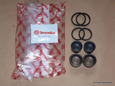 OEM Brembo P4 30/34mm Caliper Seal/Piston Rebuild Kit Moto Guzzi Lemans 4-piston • $59