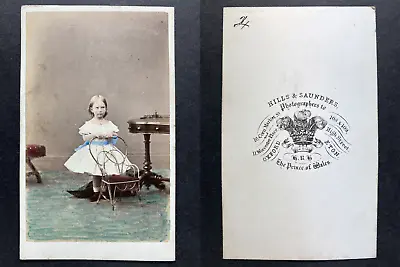 Hills & Saunders Eton Princess Victoria Of Prussia Vintage Cdv Albumen Print. • $169.65