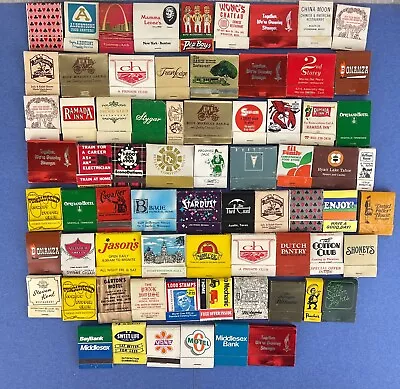 Matchbook Collector Starter Pack - 71 Books - Rear Strike - Great Variety • $9.99