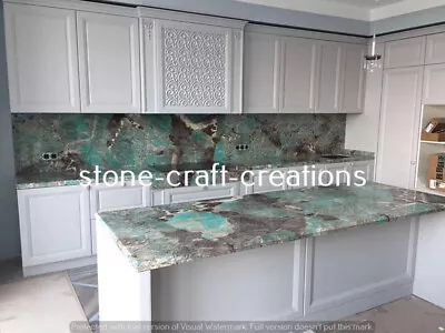 Amazonite CountertopGranite Stone Slab For Countertops Amazonite Kitchen Table • $286.55