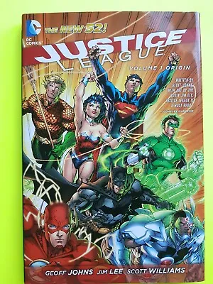 $49.65 • Buy DC Comics Justice League Origin Vol 1 The New 52 Geoff Johns 2012 Hardcover NEW