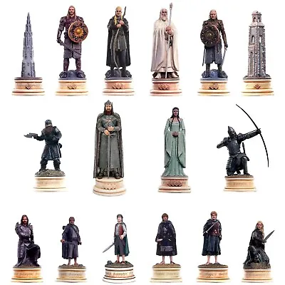 £49.99 • Buy Eaglemoss Lord Of The Rings Chess Collection Mystery Set Of 10 Figures WW POST