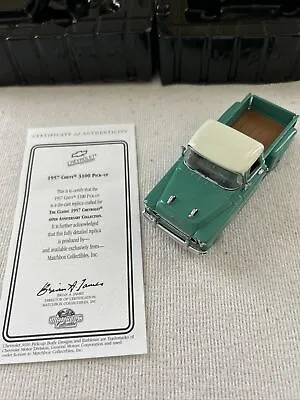 Matchbox Collectibles 1957 Chevy 3100 Pick-Up 1:43 DieCast NIB • $32