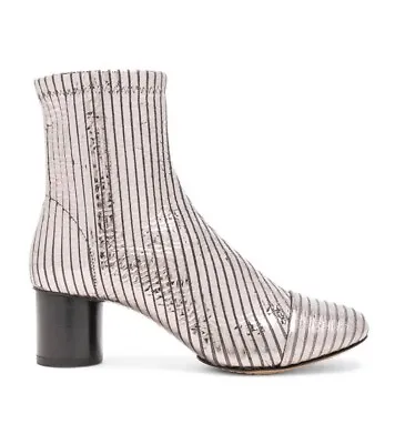 $840 Isabel Marant Metallic Ankle Boots • $150