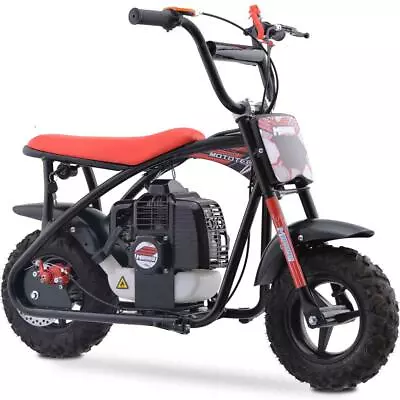 MotoTec Bandit 52cc 2-Stroke Gas Mini Bike - Red - NO CA SALES • $284