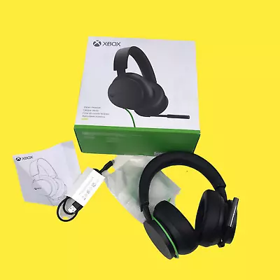 Xbox Wired Stereo Headset For Xbox MODEL 1984 Black #323 Z48/11 • $37.88