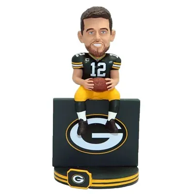 Aaron Rodgers Green Bay Packers Riding Wall Bobblehead Football NFL • $55