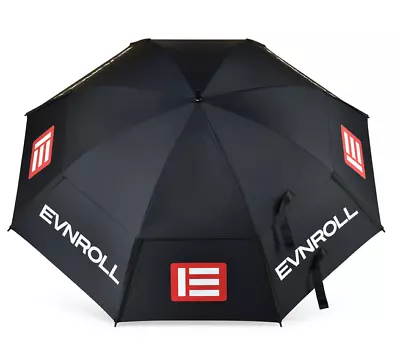 EVNROLL Tour Vent Umbrella Black/Red/White  Windproof 62  Double Canopy • $49.99