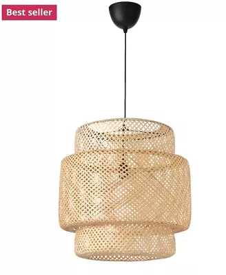 Pendant Lamp Shade Handwoven Bamboo • $39.99