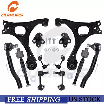 12Pcs Front Rear Sway Bars Suspension Kit Control Arms For 2006-2011 Honda Civic • $94.95