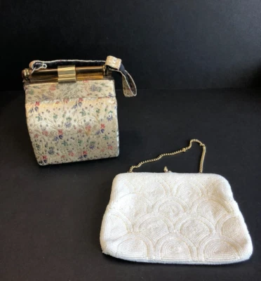 $17.50 • Buy Vintage Lot Of 2 1950's Purses