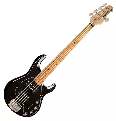 Ernie Ball Music Man StingRay5 Special HH 5-String Electric Bass Black/Chrome • $1950