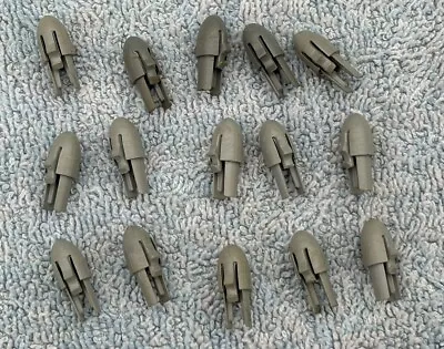 Vintage Mattel Shootin' Shells Gray Bullet Tips Lot Of 15 • $75