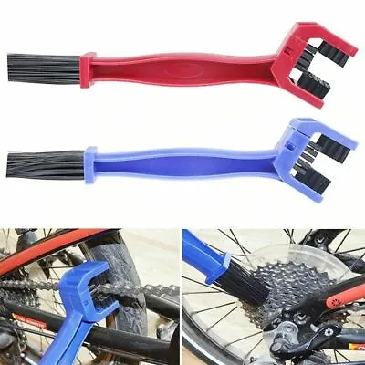 Gear Cleaner Motorcycle Bike Chain Cleaning Brush Portable Tool Washing Tool • $0.99