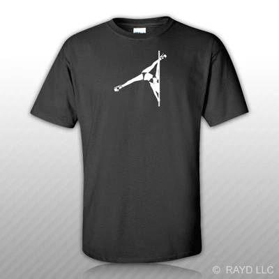 $14.99 • Buy Pole Dancer T-Shirt Tee Shirt Cotton Dancing Performing Acrobatics Stripper V2