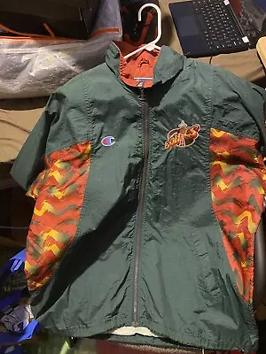 Seattle Supersonics Jacket Wind Breaker Vintage Size Large Champion • $139.99