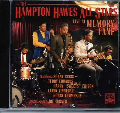 The Hampton Hawes All-Stars Live At Memory Lane - 1991 CD • £5.49