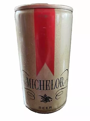 MICHELOB BEER 12 OZ STEEL ROUND EDGE Empty Beer CAN ANHEUSER ST LOUIS MISSOURI • $3