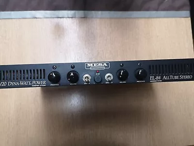 Mesa Boogie 20/20 Stereo Power Amp Rack 220v • £600