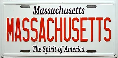 Massachusetts State License Plate Novelty Fridge Magnet • $7.99