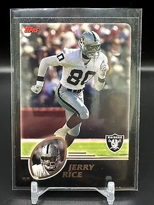 2003 Topps Black ~ Jerry Rice /150 • $0.99