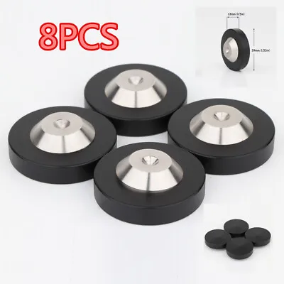 8PCS HiFi Audio Base Stand Pads Isolation Feet 39x13mm For Speaker AMP CD Player • $14.39