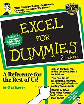 $6.30 • Buy Excel For Dummies