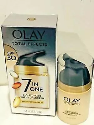 Olay Total Effects 7 In One Moisturizer W/Sunscreen SPF 30 - 1.7oz (exp 09/2021) • $12.99