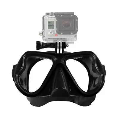 $24.85 • Buy Underwater Mask Camera Diving Goggles Snorkel Diving Camera Holder For Go Pro