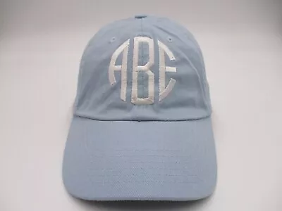 AEB Hat Cap Blue Strap Back Adjustable Womens Monogram • $5.69