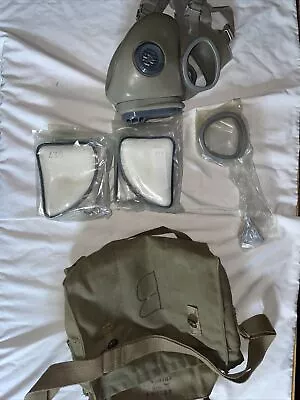 Military Czech Gas Mask M10M Hydration Straw Filters Bag Emergency Survival • $59.99