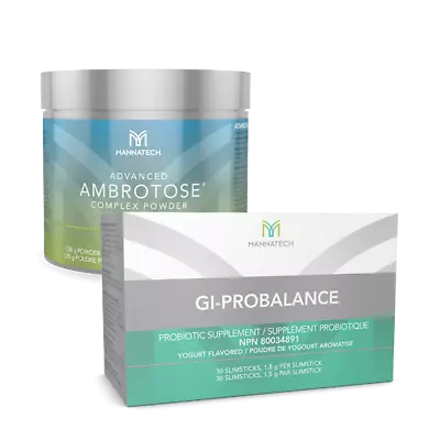 Mannatech Advanced Ambrotose Complex 120g And GI Probalance Immune Combo NEW • $199.95