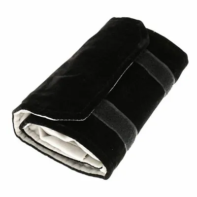 Jewelry Roll Bag Velvet Flannel Bracelet Storage Portable Jewelry Travel Case Ro • $21.55